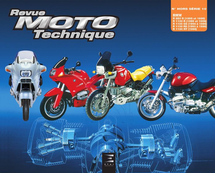 Couverture du livre « RMT HS10.1 BMW R850R-R1100R-GS/RS/RT (94/96) » de Etai, librairie Les Contes Infusés à Corte
