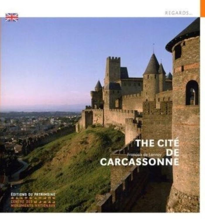 Couverture du livre « LA CITE DE CARCASSONNE (ANGLAIS) » de Francois Delaunay, librairie Les Contes Infusés à Corte