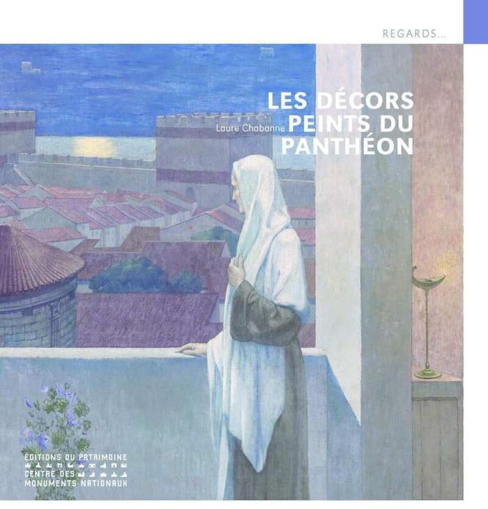 Couverture du livre « Les décors peints du Panthéon » de Laure Chabanne, librairie Les Contes Infusés à Corte