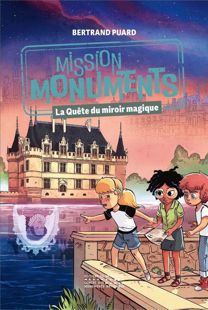 Couverture du livre « La quête du miroir magique » de Bertrand Puard, librairie Les Contes Infusés à Corte