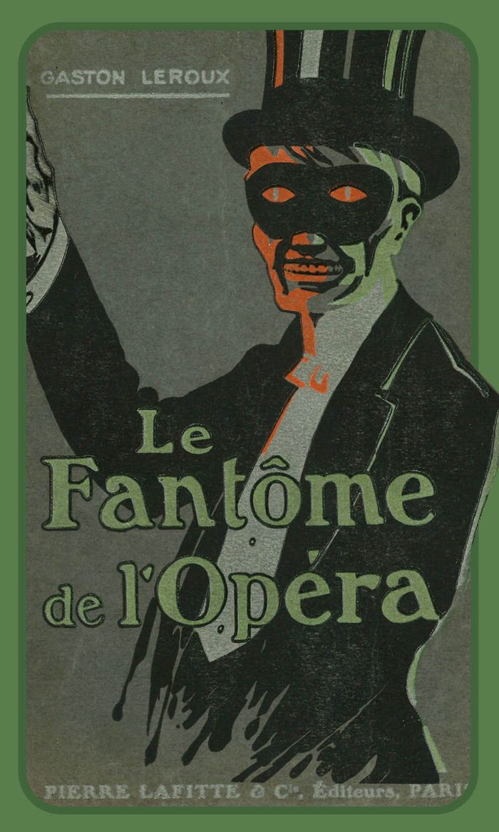Couverture du livre « Le fantôme de l'Opéra » de Gaston Leroux, librairie Les Contes Infusés à Corte