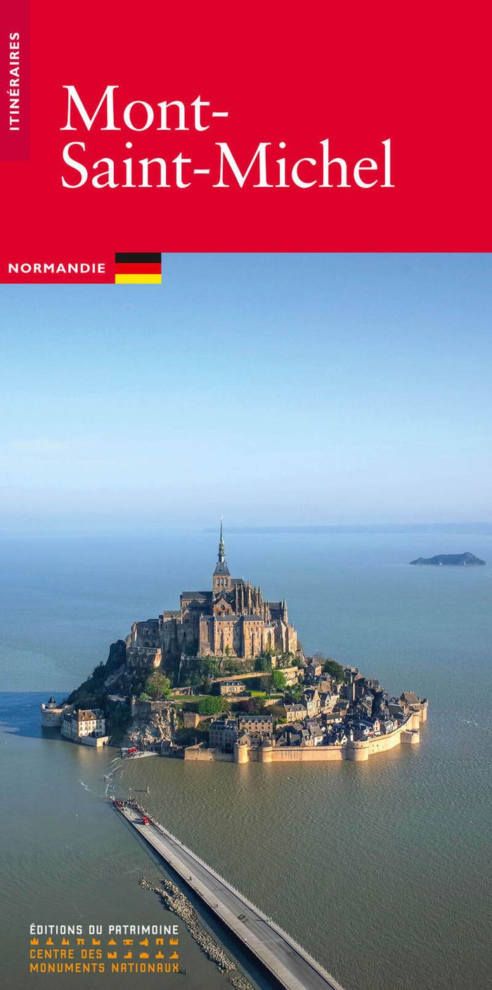 Couverture du livre « LE MONT-SAINT-MICHEL (ALLEMAND) » de Henry Decaens, librairie Les Contes Infusés à Corte