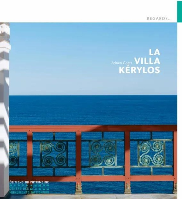 Couverture du livre « La villa Kérylos » de Adrien Goetz, librairie Les Contes Infusés à Corte