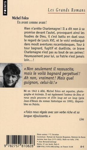 Quatrième de couverture de « EN AVANT COMME AVANT ! »