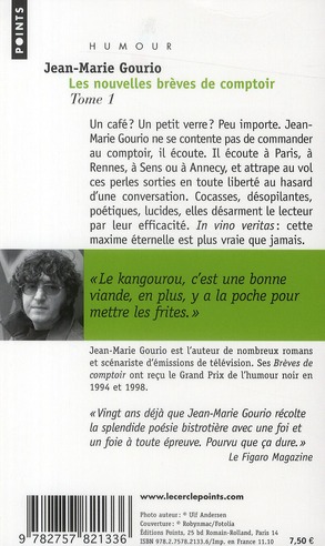 Quatrième de couverture de « LES NOUVELLES BREVES DE COMPTOIR »