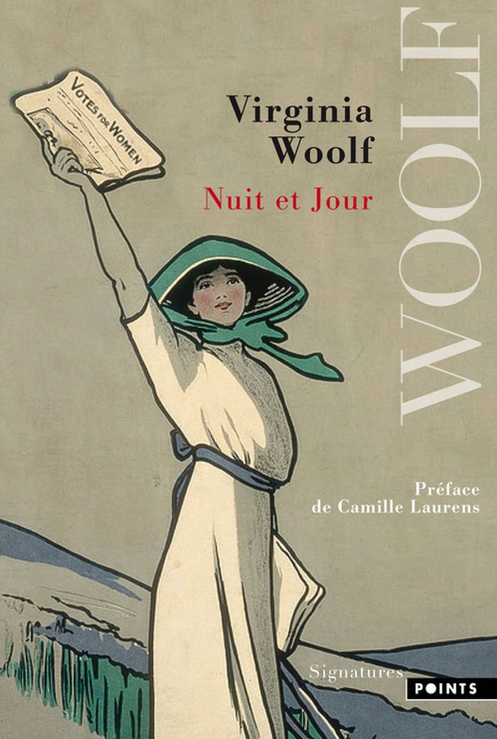Couverture du livre « Nuit et jour : roman » de Virginia Woolf, librairie Les Contes Infusés à Corte