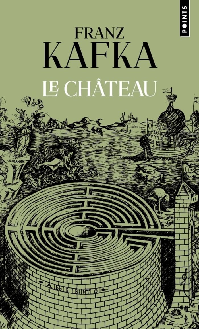 Couverture du livre « Le château » de Franz Kafka, librairie Les Contes Infusés à Corte