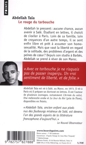 Quatrième de couverture de « Le rouge du tarbouche »