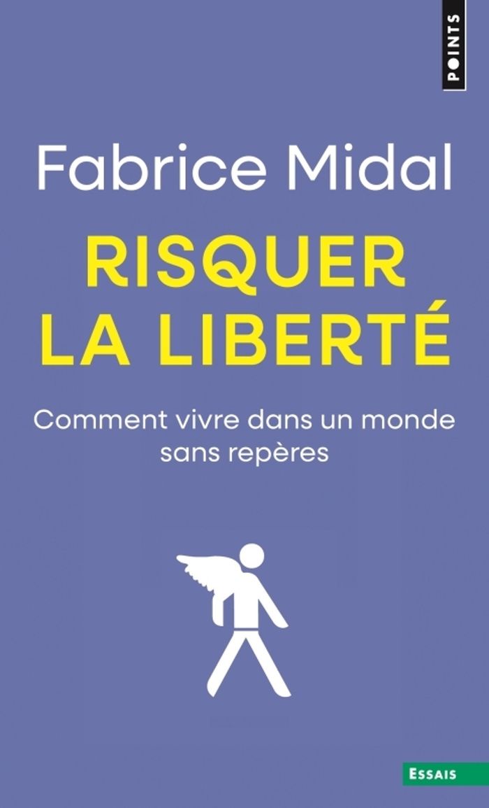 Couverture du livre « Risquer la liberté : vivre dans un monde sans repères » de Fabrice Midal, librairie Les Contes Infusés à Corte