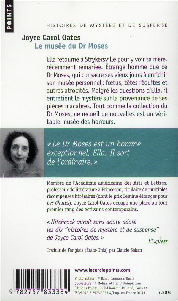 Quatrième de couverture de « Le musée du Dr Moses : histoires de mystère et de suspense »