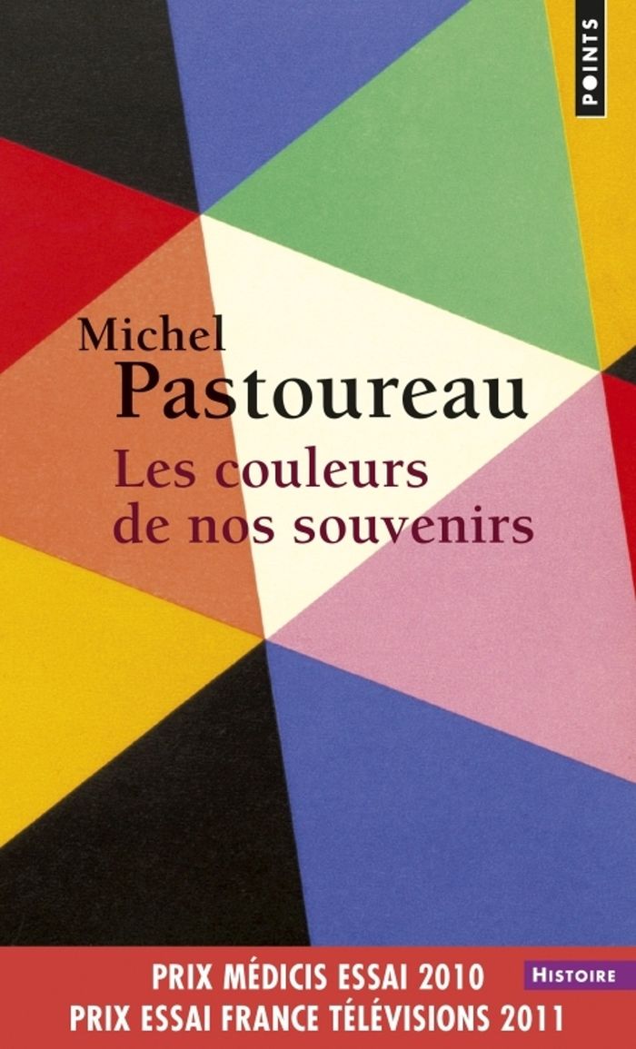 Couverture du livre « Les couleurs de nos souvenirs » de Michel Pastoureau, librairie Les Contes Infusés à Corte