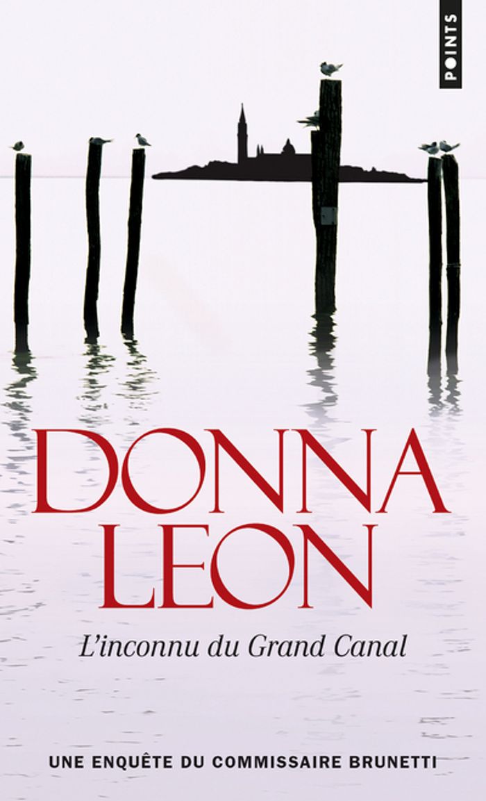 Couverture du livre « L'inconnu du Grand canal : roman » de Donna Leon, librairie Les Contes Infusés à Corte