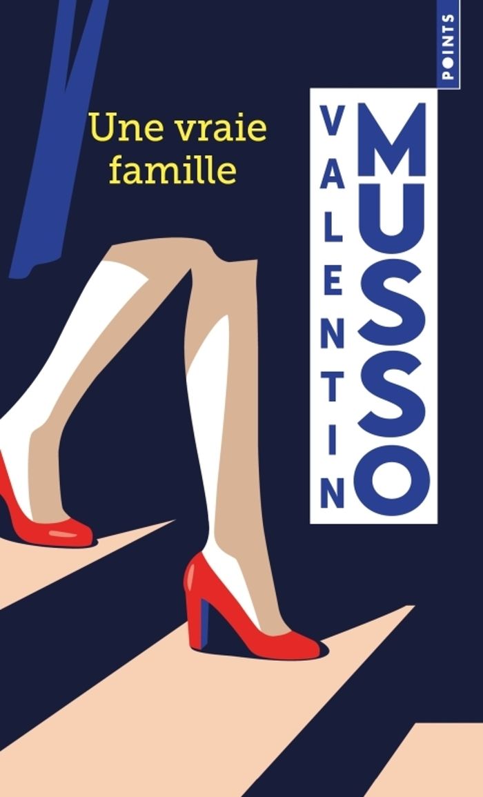 Couverture du livre « Une vraie famille : roman » de Valentin Musso, librairie Les Contes Infusés à Corte