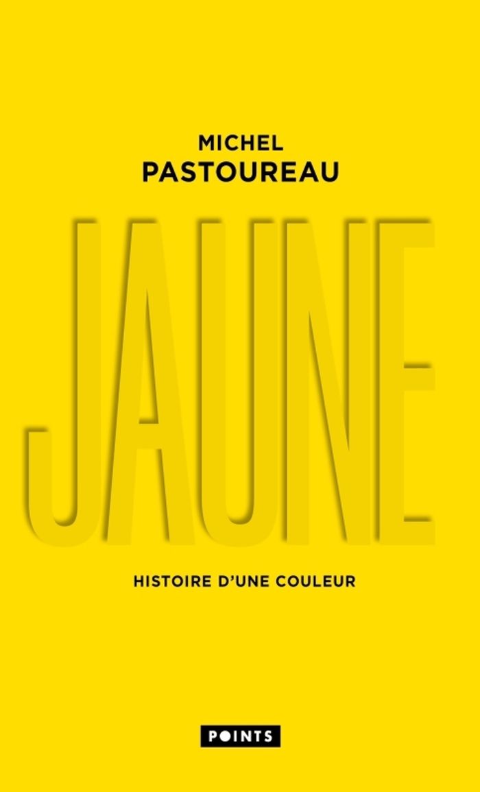 Couverture du livre « Jaune : histoire d'une couleur » de Michel Pastoureau, librairie Les Contes Infusés à Corte