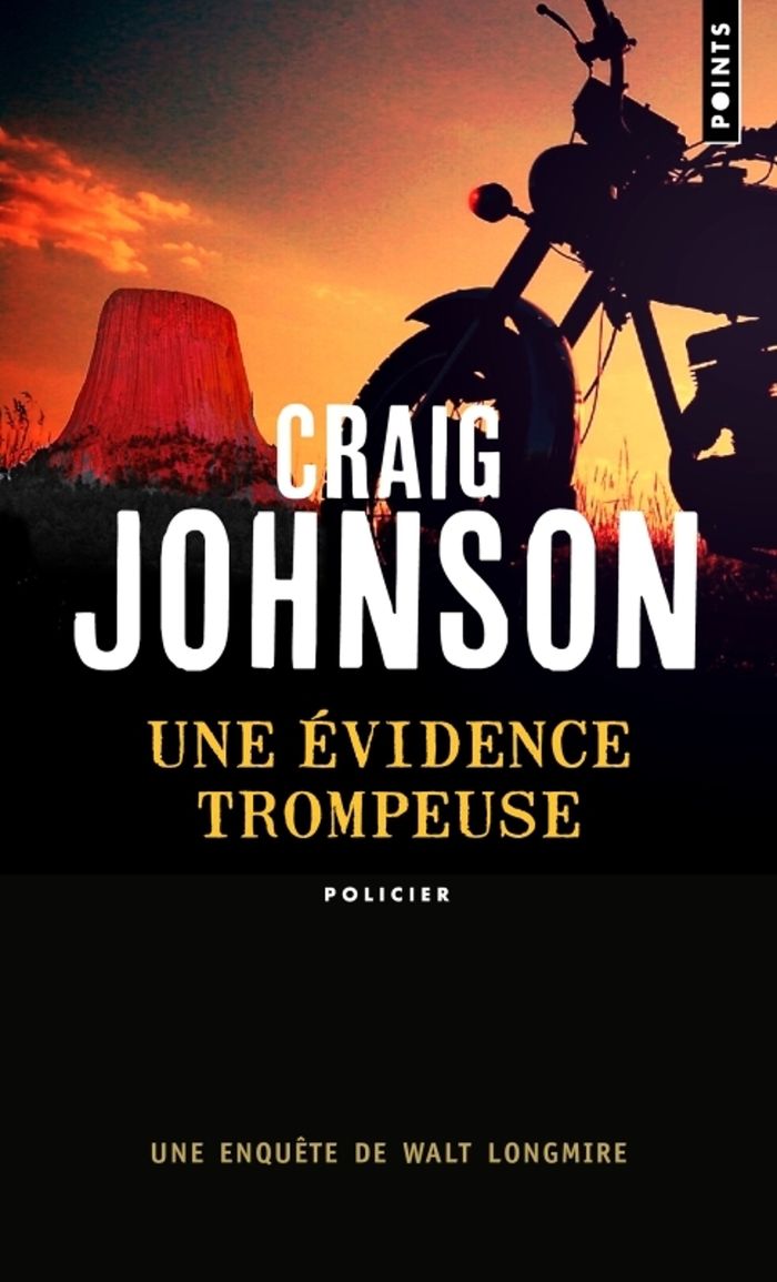 Couverture du livre « Une évidence trompeuse » de Craig Johnson, librairie Les Contes Infusés à Corte