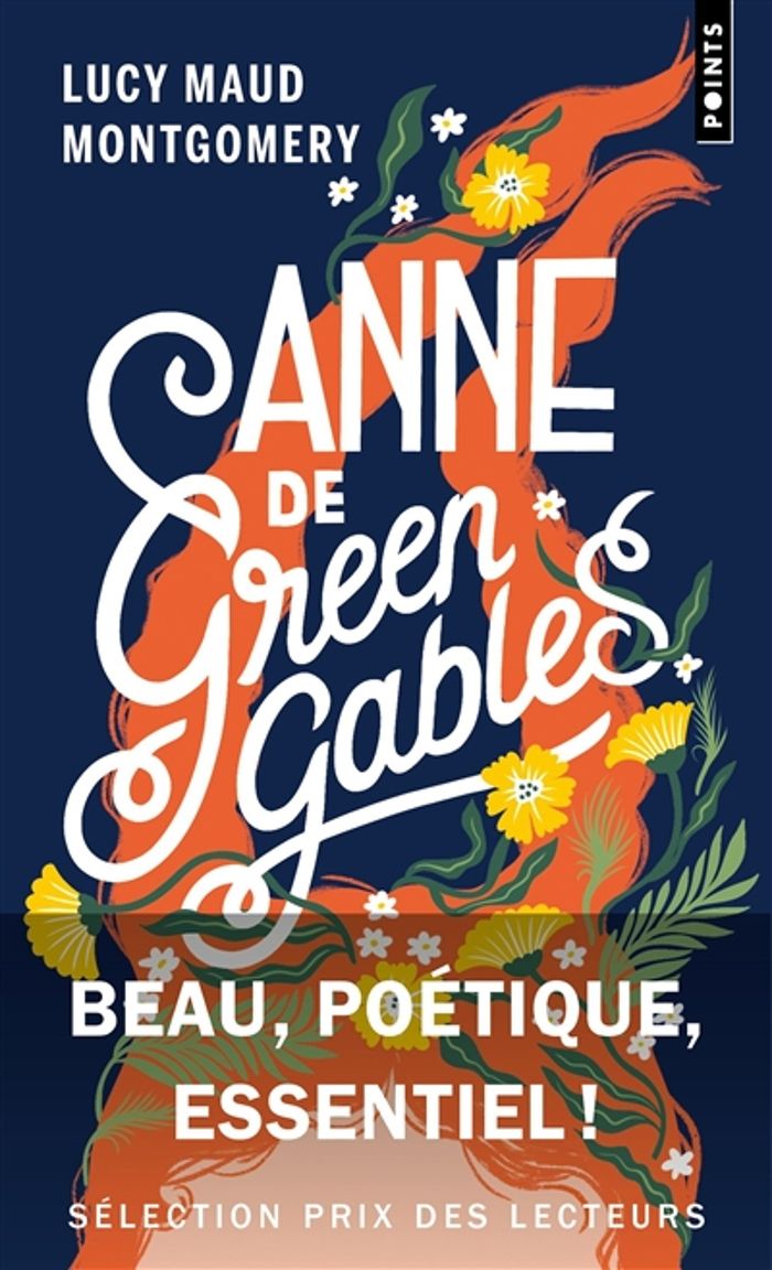 Couverture du livre « Anne de Green Gables » de Lucy Maud Montgomery, librairie Les Contes Infusés à Corte