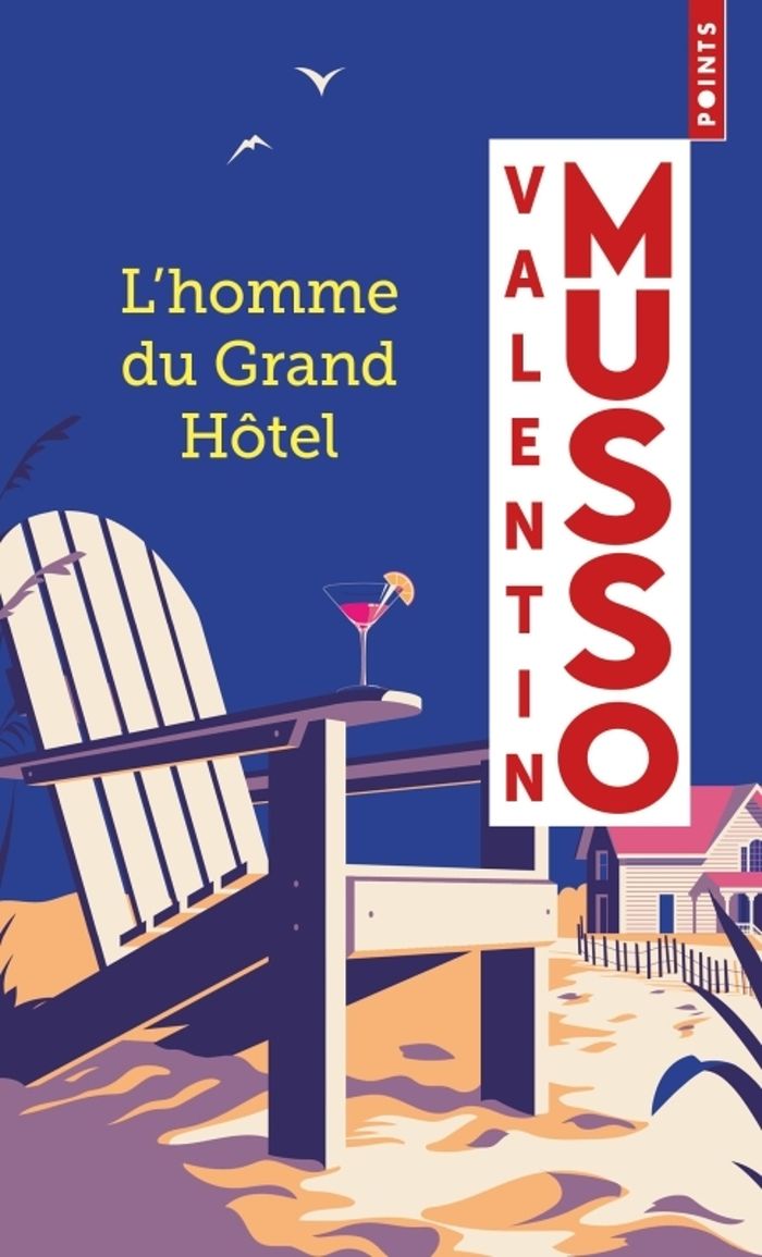 Couverture du livre « L'HOMME DU GRAND HOTEL » de Valentin Musso, librairie Les Contes Infusés à Corte