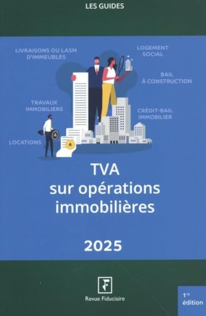 Couverture du livre « TVA sur opérations immobilières », librairie Les Contes Infusés à Corte