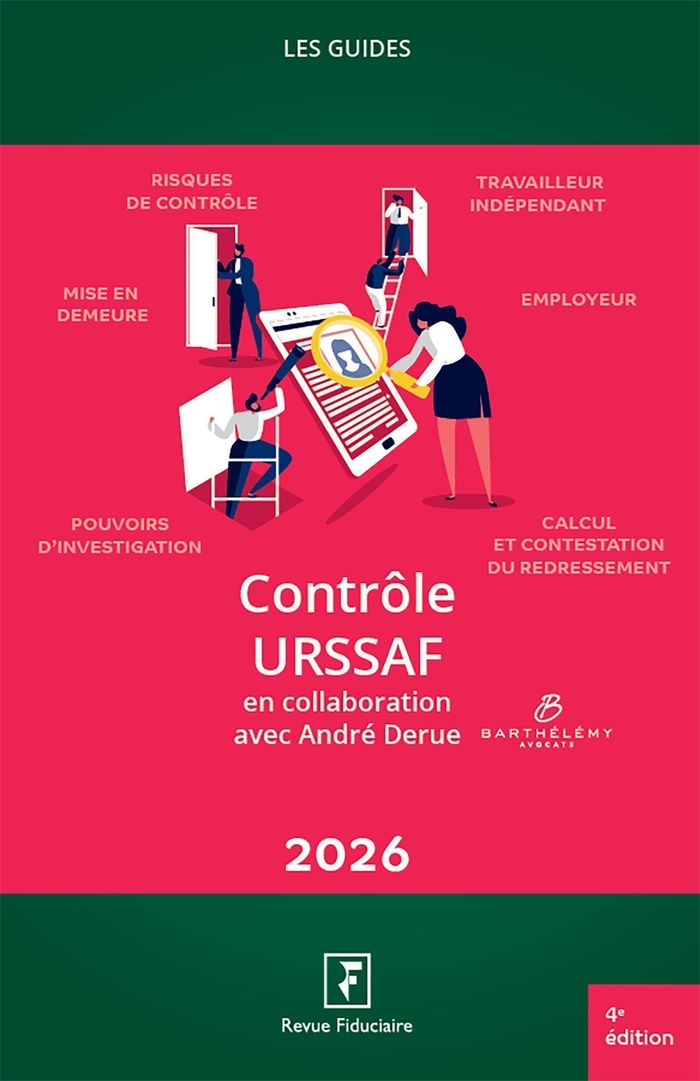 Couverture du livre « Contrôle URSSAF », librairie Les Contes Infusés à Corte