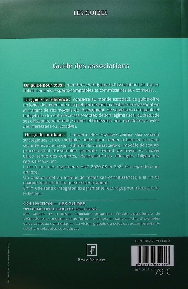 Quatrième de couverture de « Guide des associations »