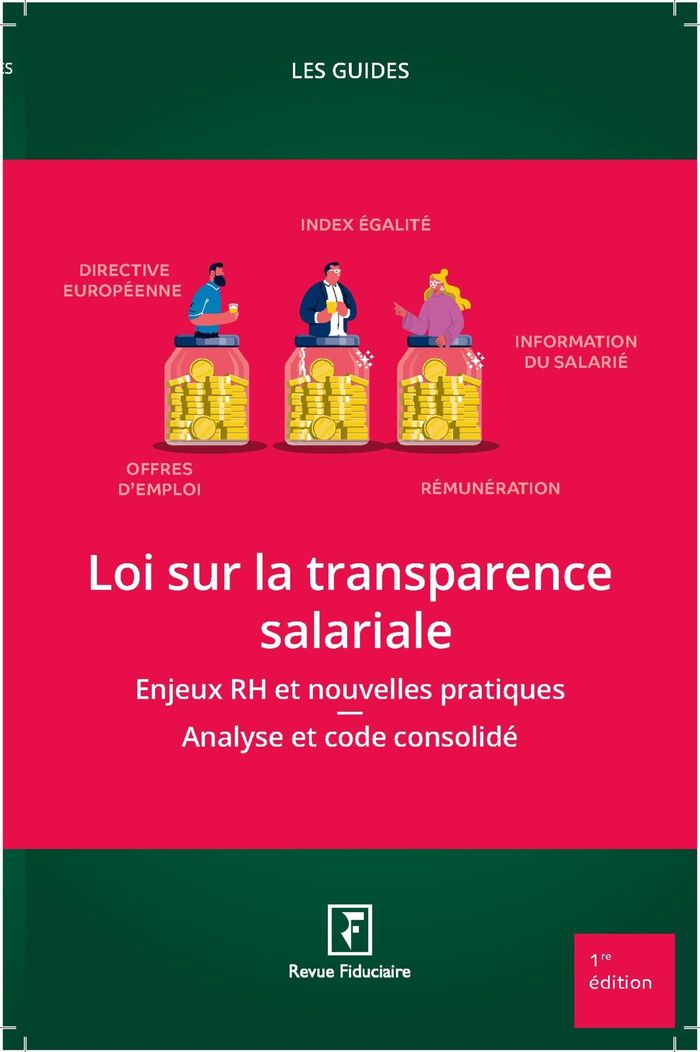 Couverture du livre « LOI SUR LA TRANSPARENCE SALARIALE 2027 », librairie Les Contes Infusés à Corte