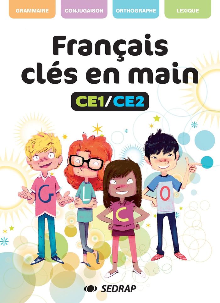 Couverture du livre « FRANCAIS CLES EN MAIN CE1/CE2 ED.2020 - LOT DE 20 MANUELS + INTERACTIF » de Sedrap, librairie Les Contes Infusés à Corte