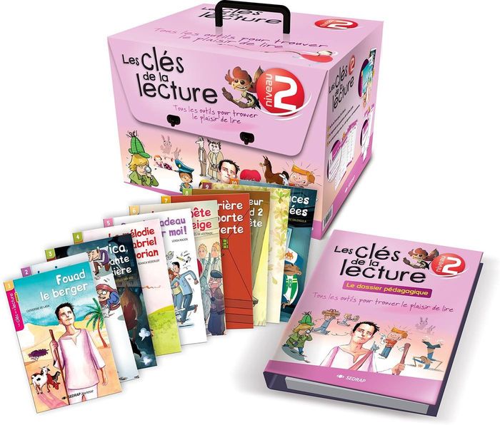 Couverture du livre « RALLYE CLES DE LA LECTURE - NIVEAU 2 », librairie Les Contes Infusés à Corte
