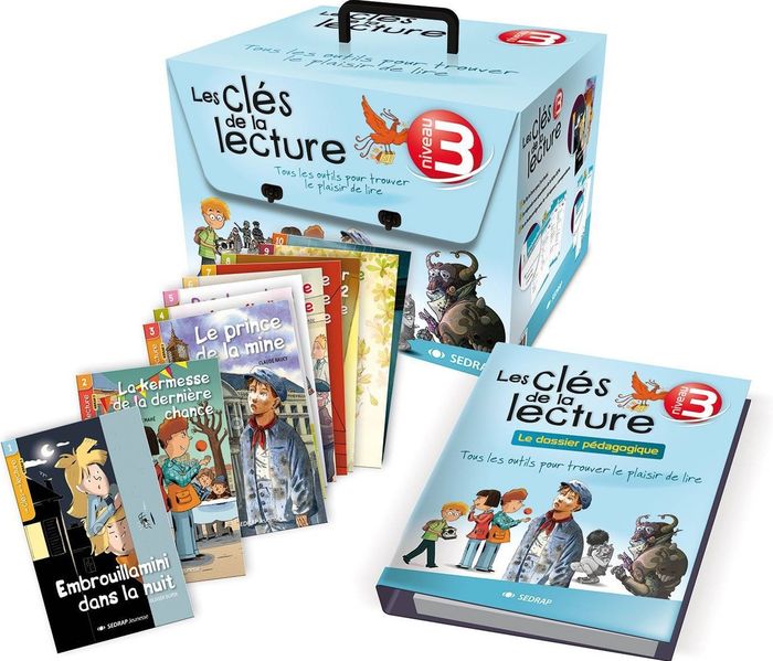 Couverture du livre « RALLYE CLES DE LA LECTURE - NIVEAU 3 » de Sedrap, librairie Les Contes Infusés à Corte