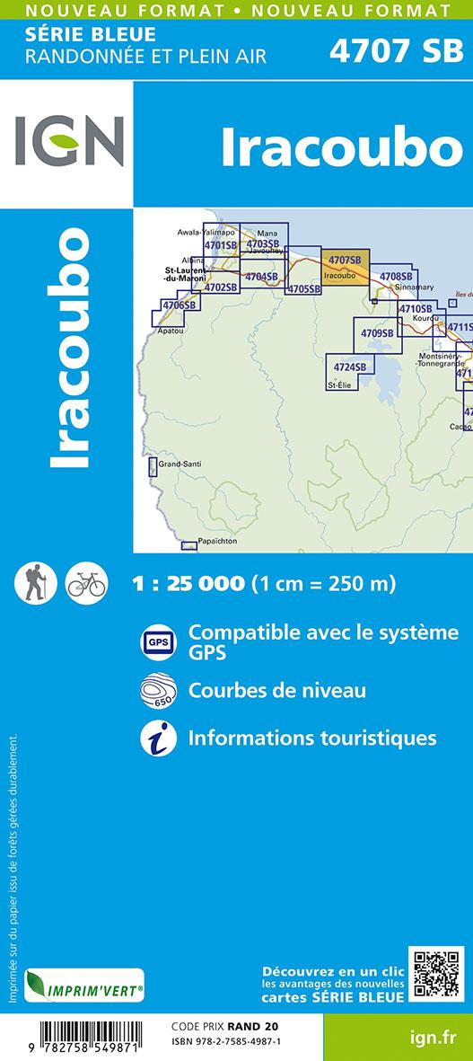 Quatrième de couverture de « 4707SB IRACOUBO GUYANE »