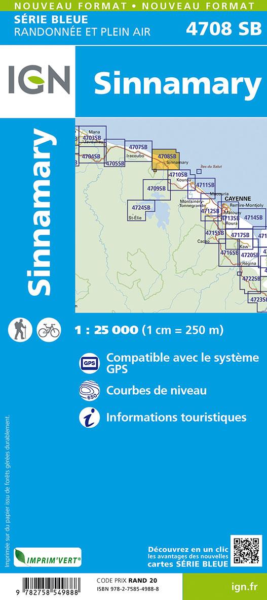 Quatrième de couverture de « 4708SB SINNAMARY GUYANE »