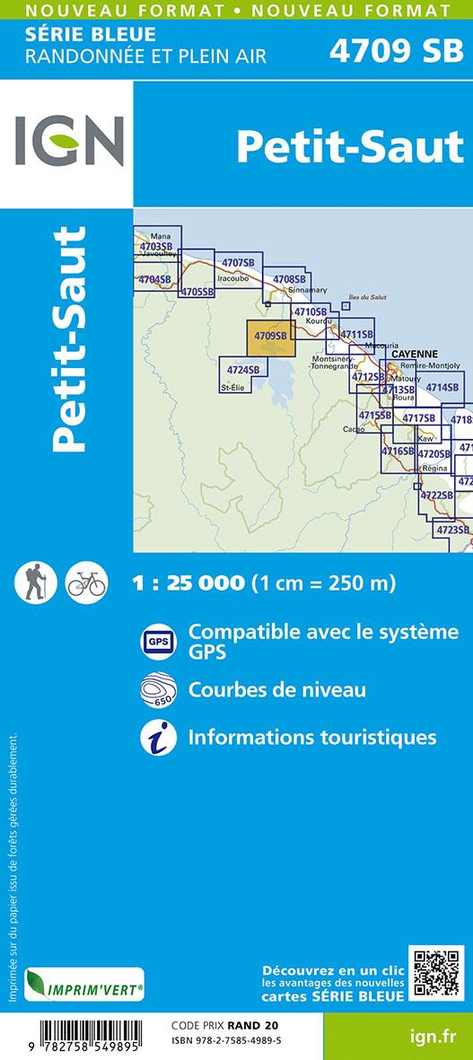 Quatrième de couverture de « 4709SB PETIT-SAUT GUYANE »