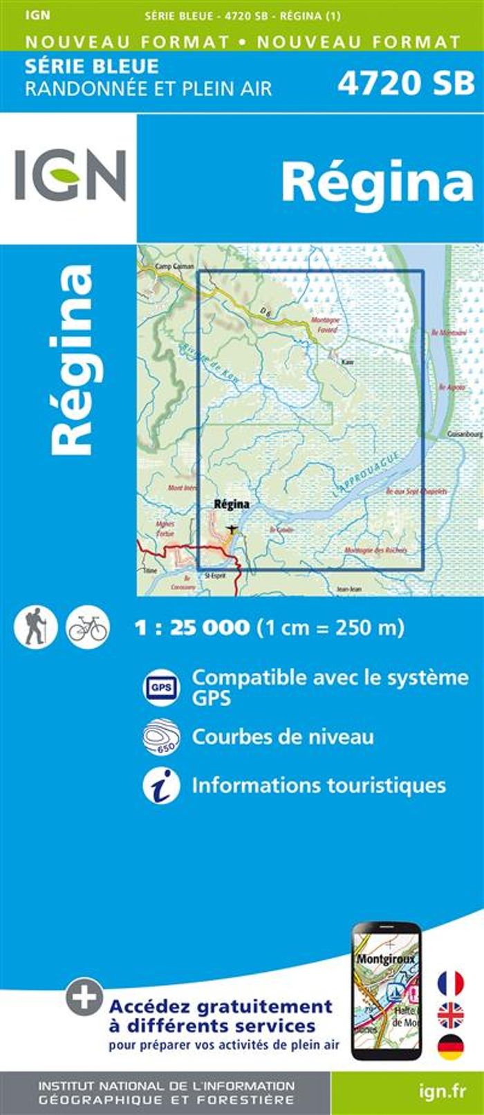 Couverture du livre « 4720SB REGINA GUYANE » de Xxx, librairie Les Contes Infusés à Corte