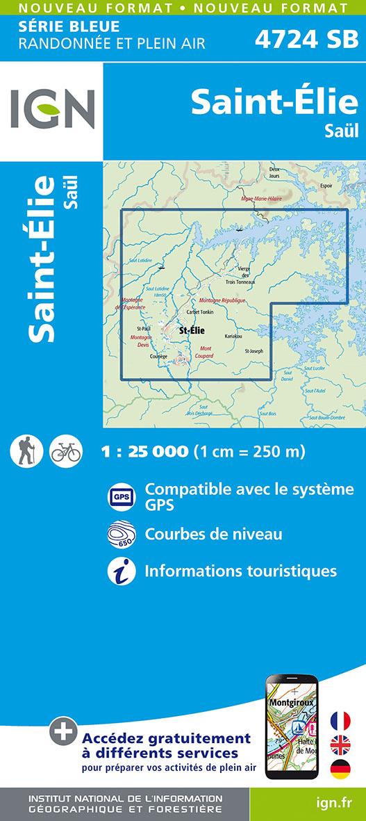Quatrième de couverture de « 4724SB SAINT-ELIE SAUL GUYANE »