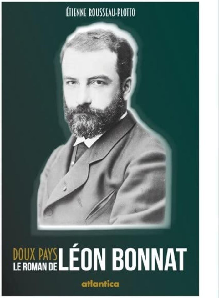 Couverture du livre « DOUX PAYS - LE ROMAN DE LEON BONNAT », librairie Les Contes Infusés à Corte
