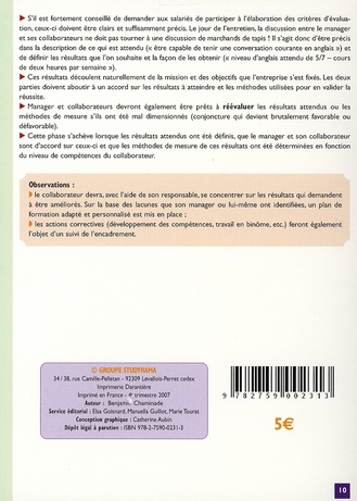 Quatrième de couverture de « L'ENTRETIEN DE DEVELOPPEMENT - AIDE MEMOIRE »