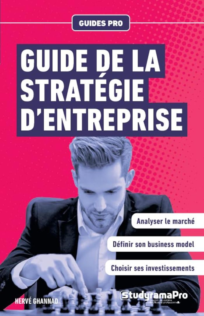 Couverture du livre « Guide de la stratégie d'entreprise » de Hervé Ghannad, librairie Les Contes Infusés à Corte