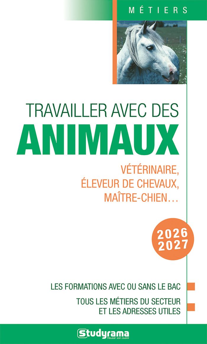 Couverture du livre « Travailler avec des animaux », librairie Les Contes Infusés à Corte
