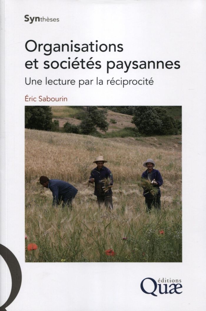 Couverture du livre « ORGANISATIONS ET SOCIETES PAYSANNES - UNE LECTURE PAR LA RECIPROCITE. » de Eric Sabourin, librairie Les Contes Infusés à Corte