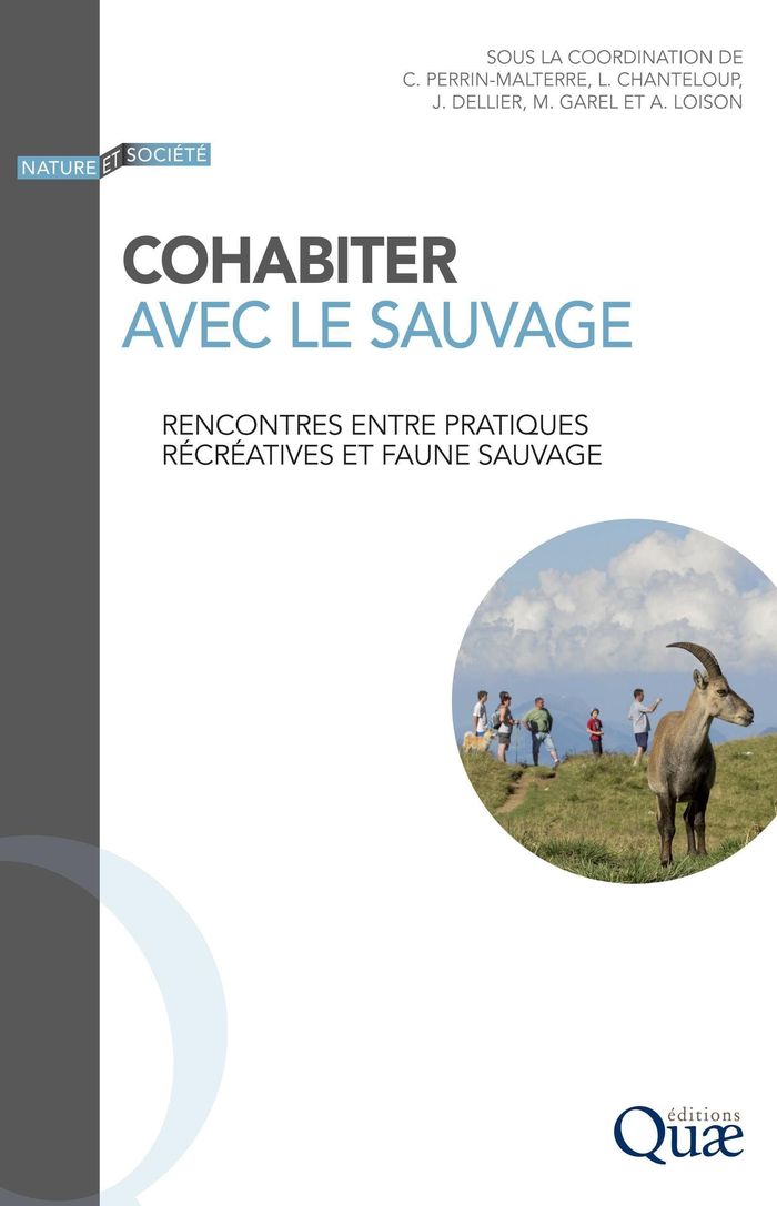 Couverture du livre « COHABITER AVEC LE SAUVAGE - RENCONTRES ENTRE PRATIQUES RECREATIVES ET FAUNE SAUVAGE » de Chanteloup/dellier, librairie Les Contes Infusés à Corte