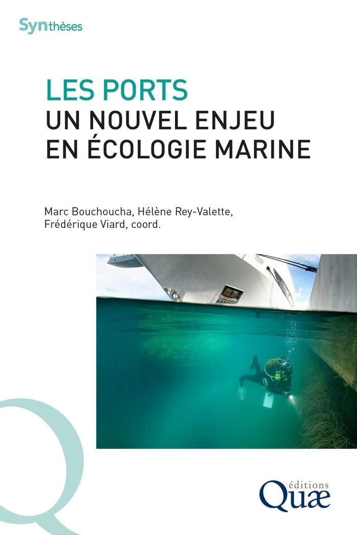 Couverture du livre « Les ports, un nouvel enjeu en écologie marine » de Marc Bouchoucha, librairie Les Contes Infusés à Corte