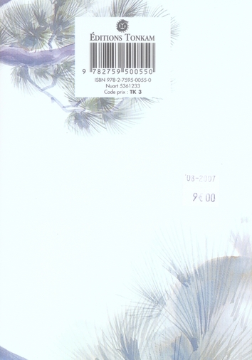 Quatrième de couverture de « Vagabond »
