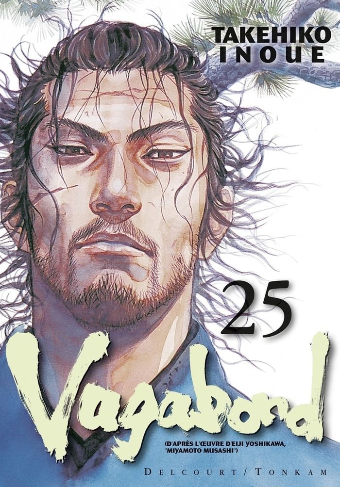 Couverture du livre « Vagabond » de Takehiko Inoue, librairie Les Contes Infusés à Corte