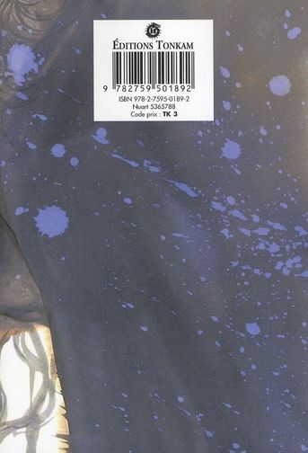 Quatrième de couverture de « Vagabond »