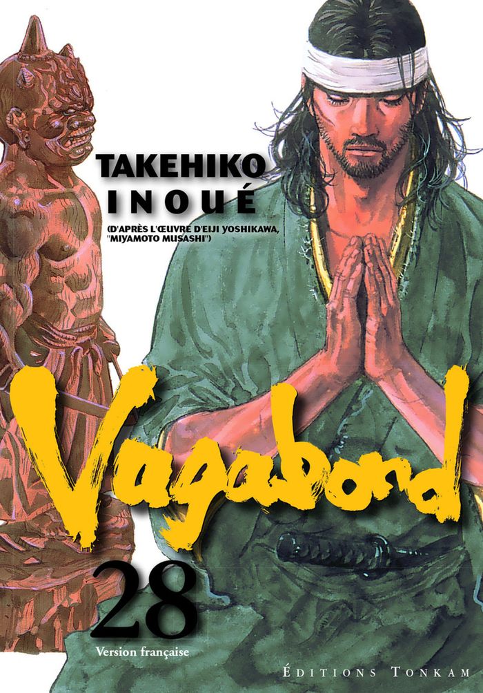 Couverture du livre « Vagabond » de Takehiko Inoue, librairie Les Contes Infusés à Corte
