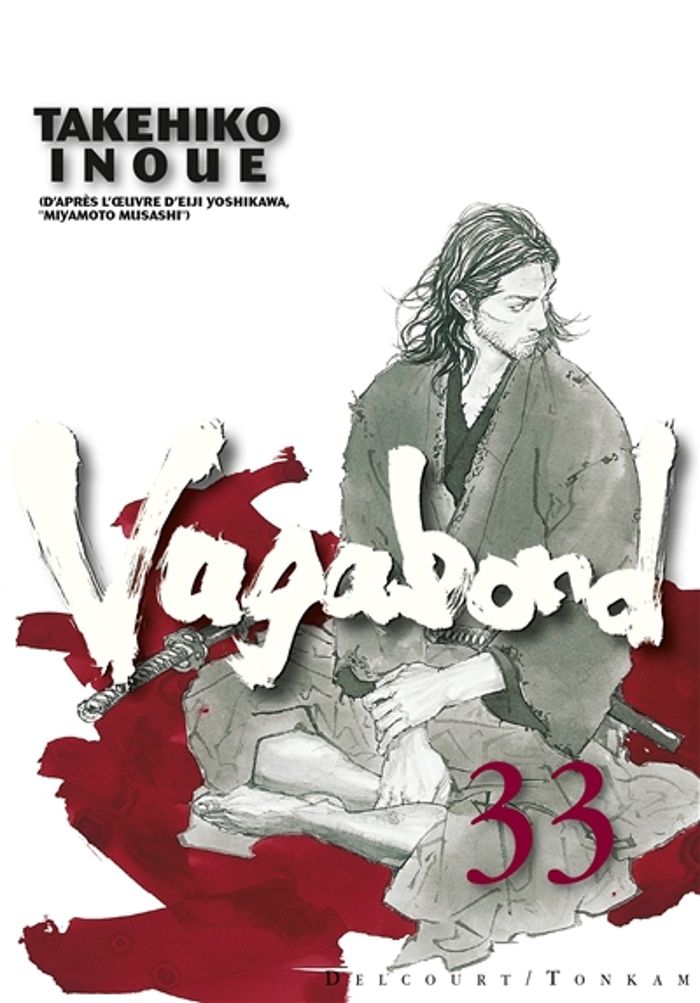 Couverture du livre « Vagabond » de Takehiko Inoue, librairie Les Contes Infusés à Corte