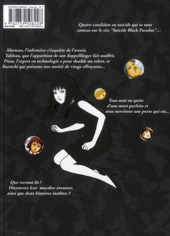Quatrième de couverture de « Black paradox »