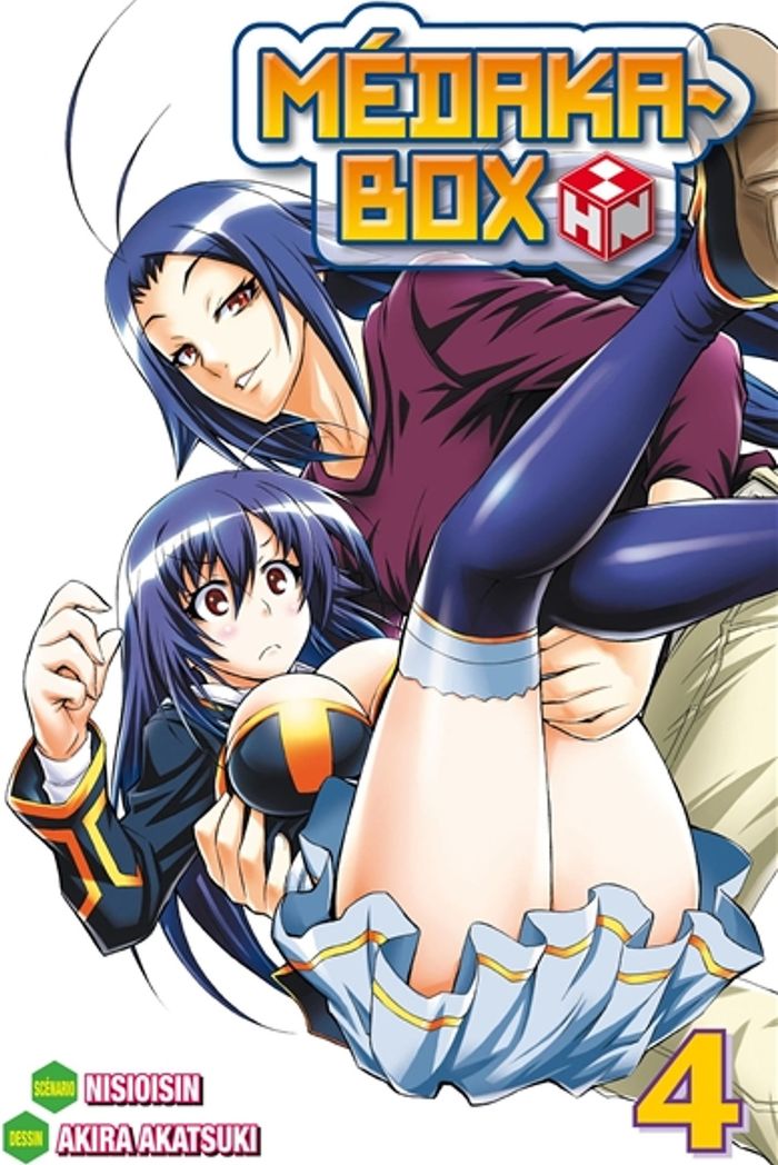 Couverture du livre « MEDAKA-BOX T04 - VOL04 » de Nisioisin/akatsuki, librairie Les Contes Infusés à Corte