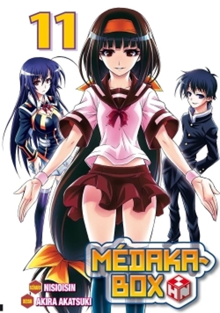 Couverture du livre « MEDAKA-BOX T11 - VOL11 » de Nisioisin/akatsuki, librairie Les Contes Infusés à Corte