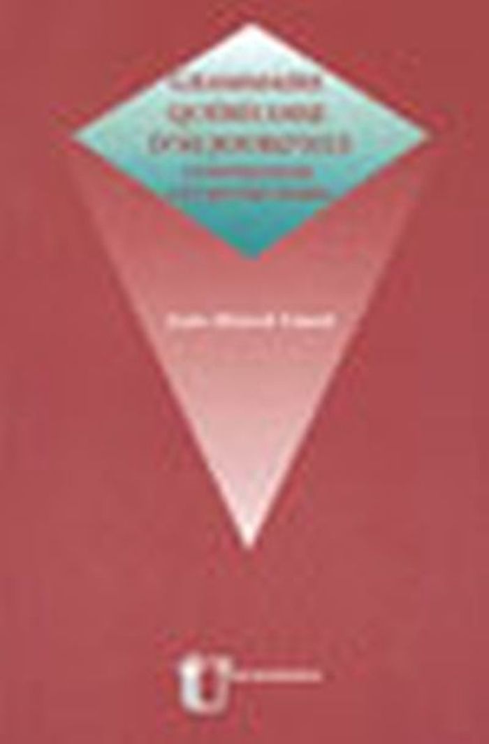 Couverture du livre « GRAMMAIRE QUEBECOISE D'AUJOURD'HUI : COMPRENDRE LES QUEBECISMES » de Jean-Marcel Leard, librairie Les Contes Infusés à Corte