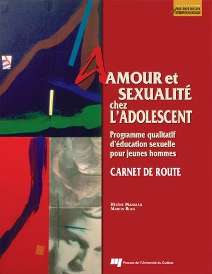 Couverture du livre « AMOUR ET SEXUALITE CHEZ L'ADOLESCENT - CARNET DE ROUTE » de Helene Manseau, librairie Les Contes Infusés à Corte